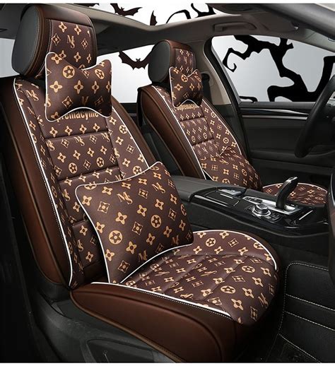 louis vuitton car steering wheel cover|louis vuitton car seat covers.